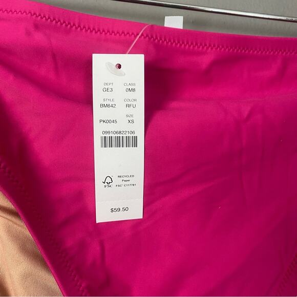 NWT J. CREW Hallie High Rise Swim Bottom  Bikini Separate Full Coverage Size XS - Picture 5 of 6